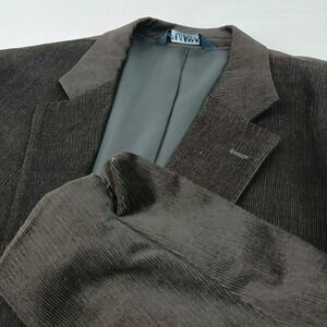 Jos A Bank 40R Mens Blazer Jacket Corduroy Brown‎ 20x31